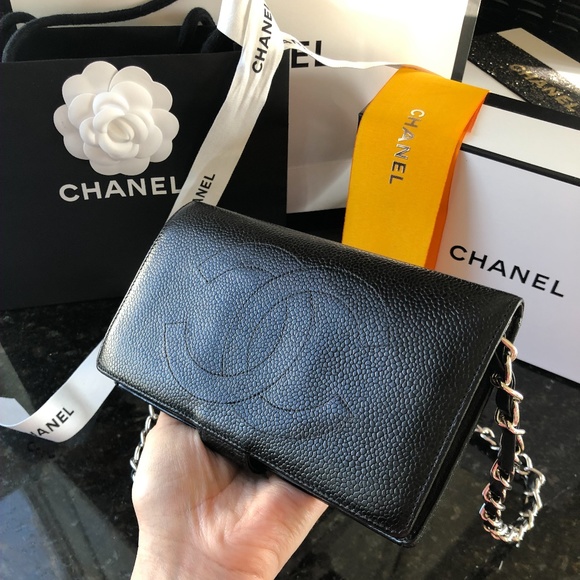 CHANEL Handbags - 🌸✨AUTHENTIC CHANEL CAVIAR LEATHER LONG WALLET ✨🌸